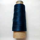 PRUSSIAN BLUE - 275+ Yards Viscose Rayon Art Silk Thread Yarn - Embroidery Crochet Knitting Lace Trim Jewelry